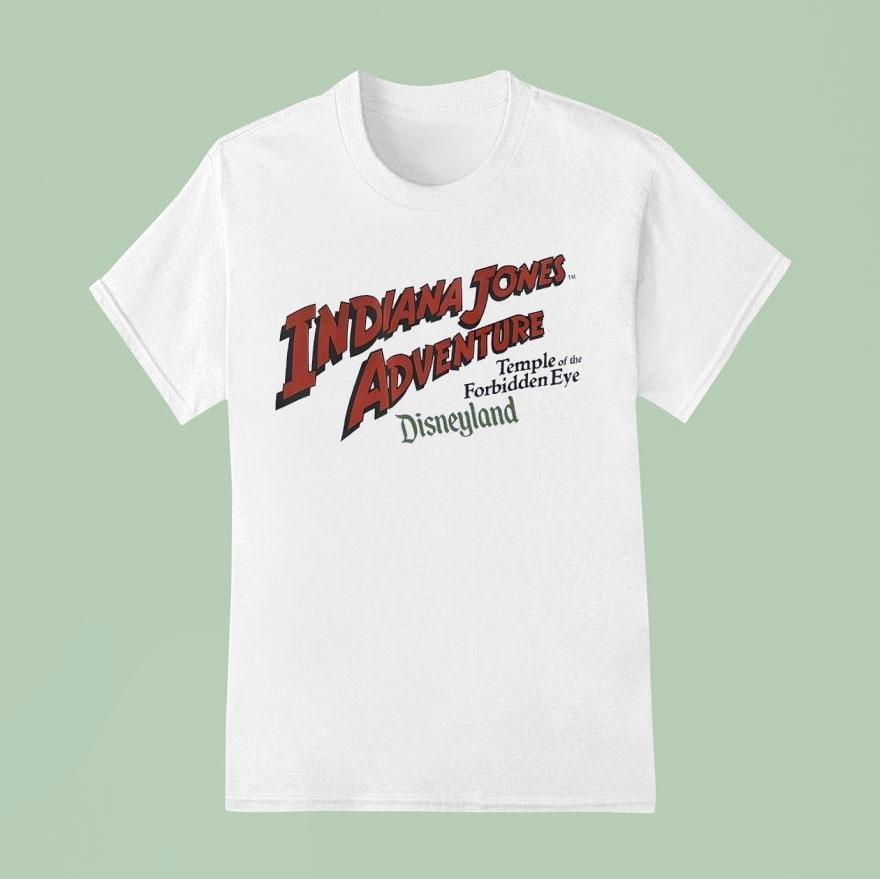 Indiana Jones Adventure Temple Of The Forbidden Eye Disneyland Shirt
