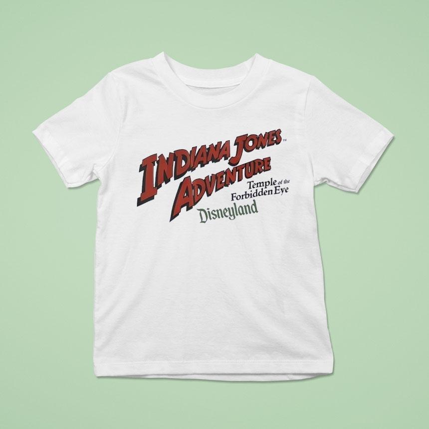Indiana Jones Adventure Temple Of The Forbidden Eye Disneyland Shirt