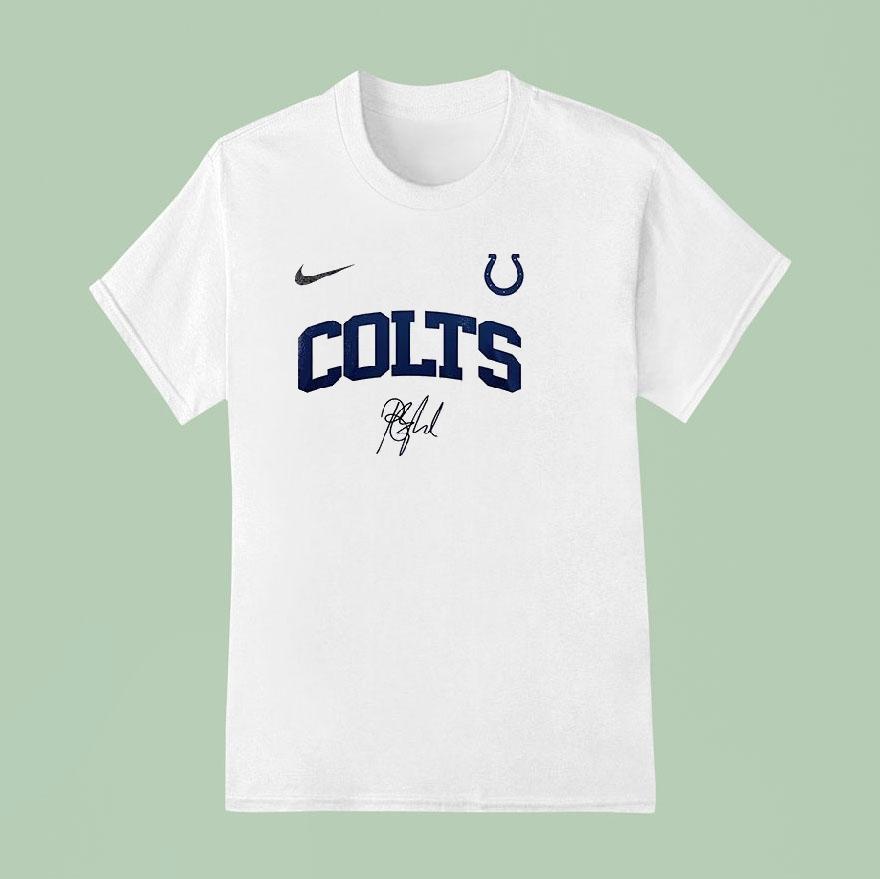 Indianapolis Colts Barry Manilow Once Before I Go Signature Shirt