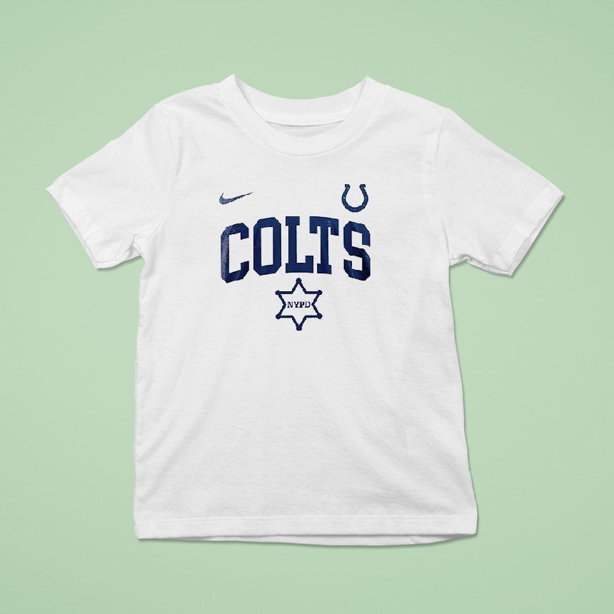 Indianapolis Colts Nypd 180th Anniversary Logo Shirt