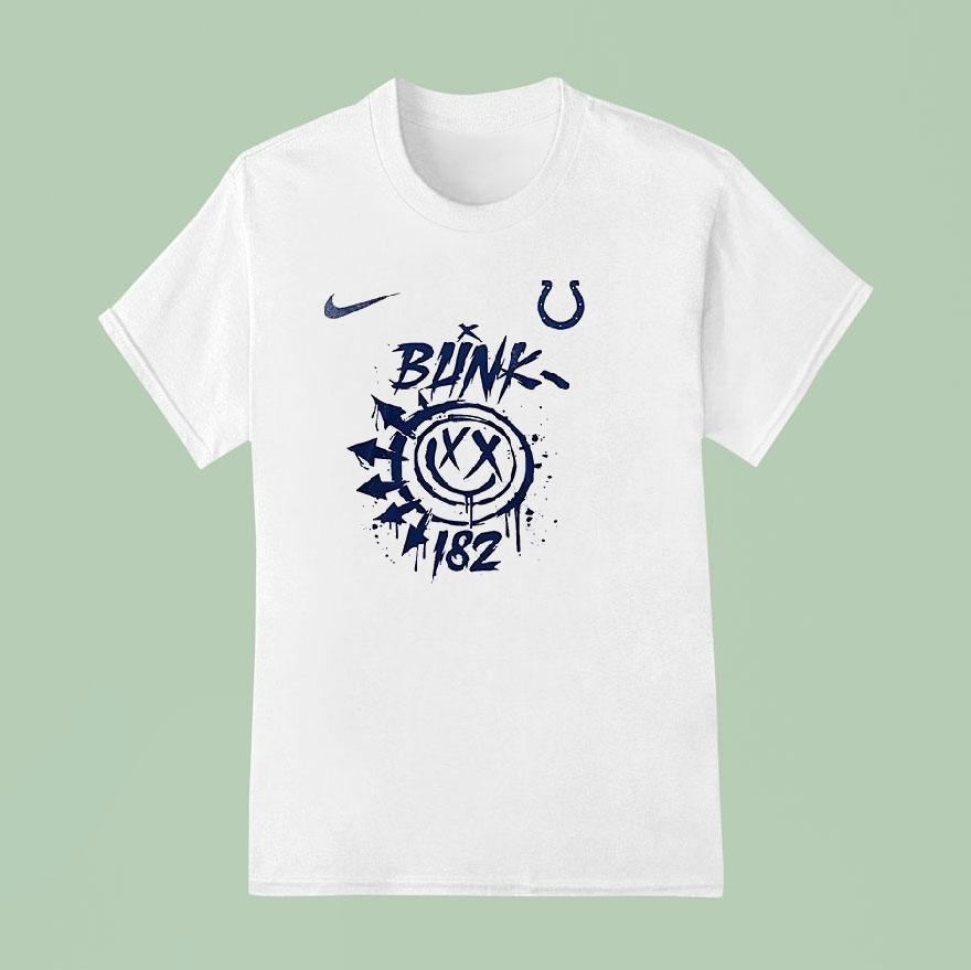 Indianapolis Colts X Blink 182 Go Colts Bunny Shirt