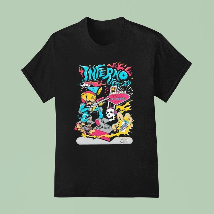 Infernofest 2026 Welcome To Fabulous Las Vegas Nevada Shirt