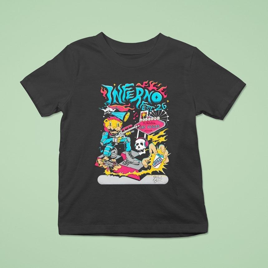 Infernofest 2026 Welcome To Fabulous Las Vegas Nevada Shirt