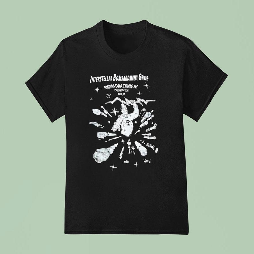 Interstellar Bombardment Group Sigma Draconis Iv Shirt