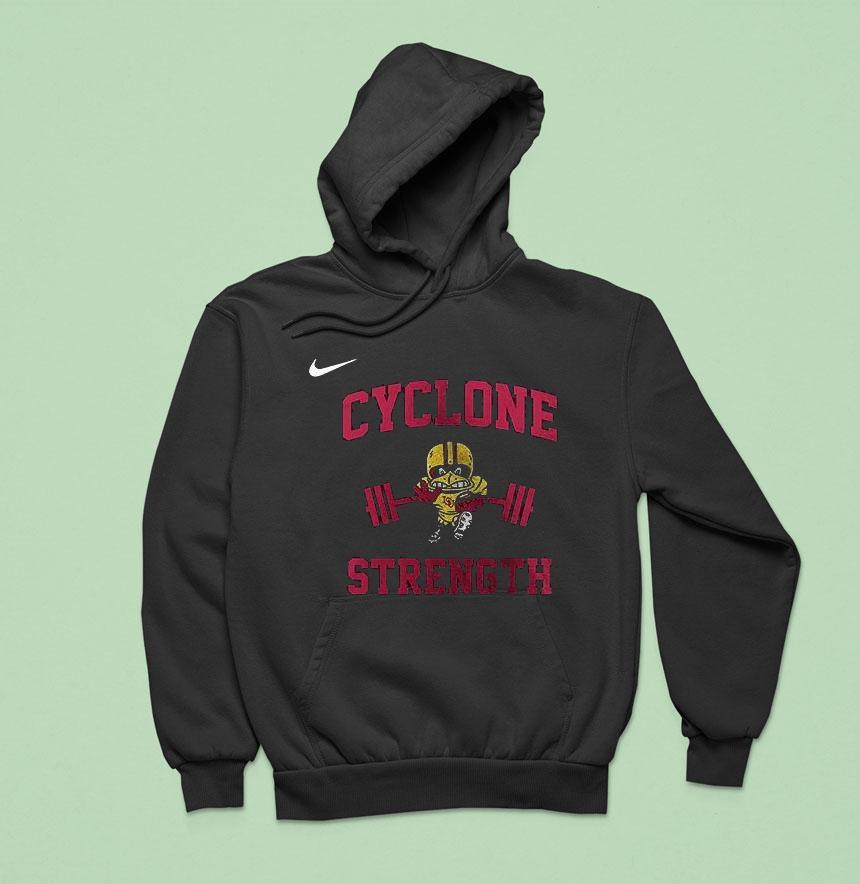 Iowa State Cyclones Strength Mascot Shirt Iowa State Cyclones Strength Mascot Shirt