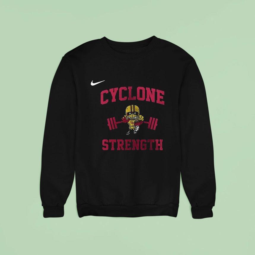 Iowa State Cyclones Strength Mascot Shirt Iowa State Cyclones Strength Mascot Shirt