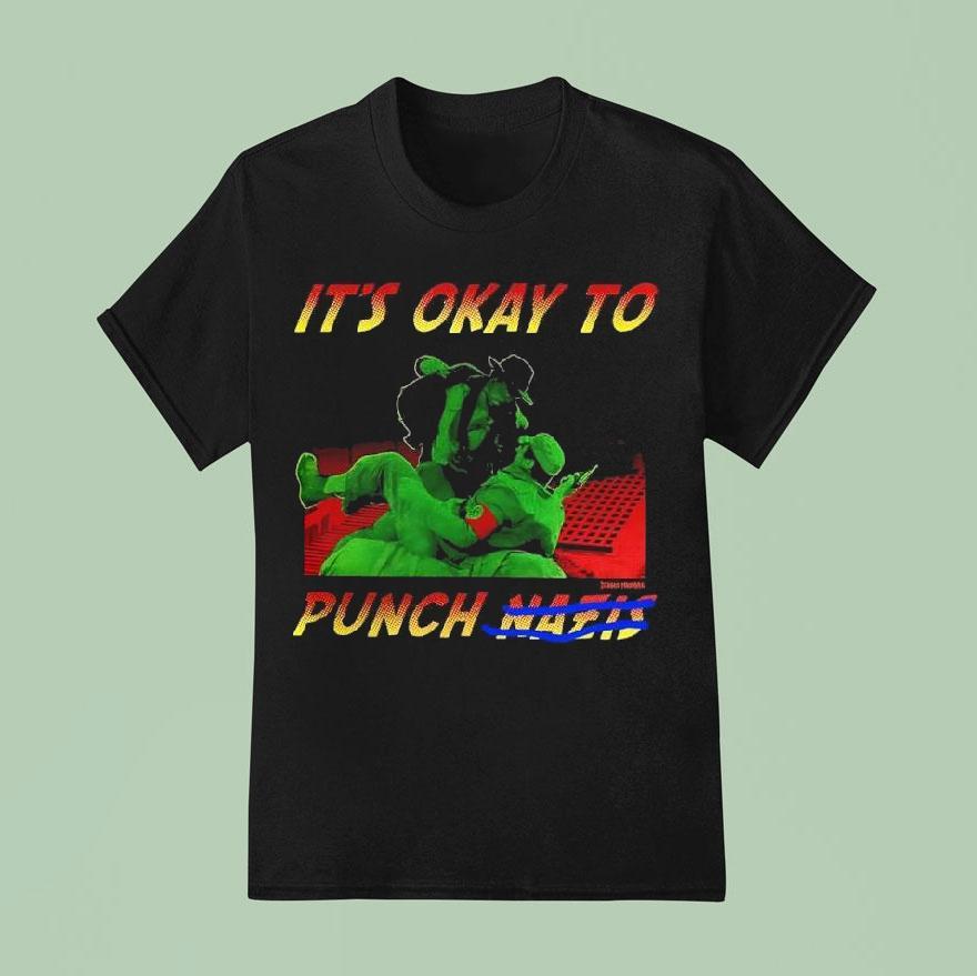 It’s Okay To Punch Nazis Diablo Macabre Shirt