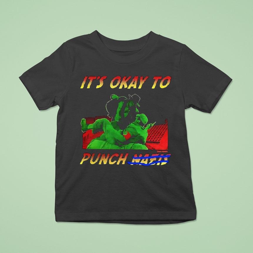 It’s Okay To Punch Nazis Diablo Macabre Shirt