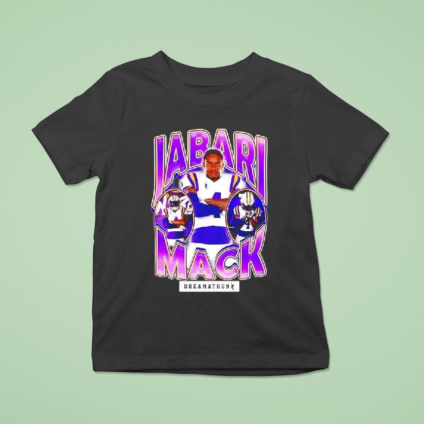 Jabari Mack Lsu Football Graphic Shirt
