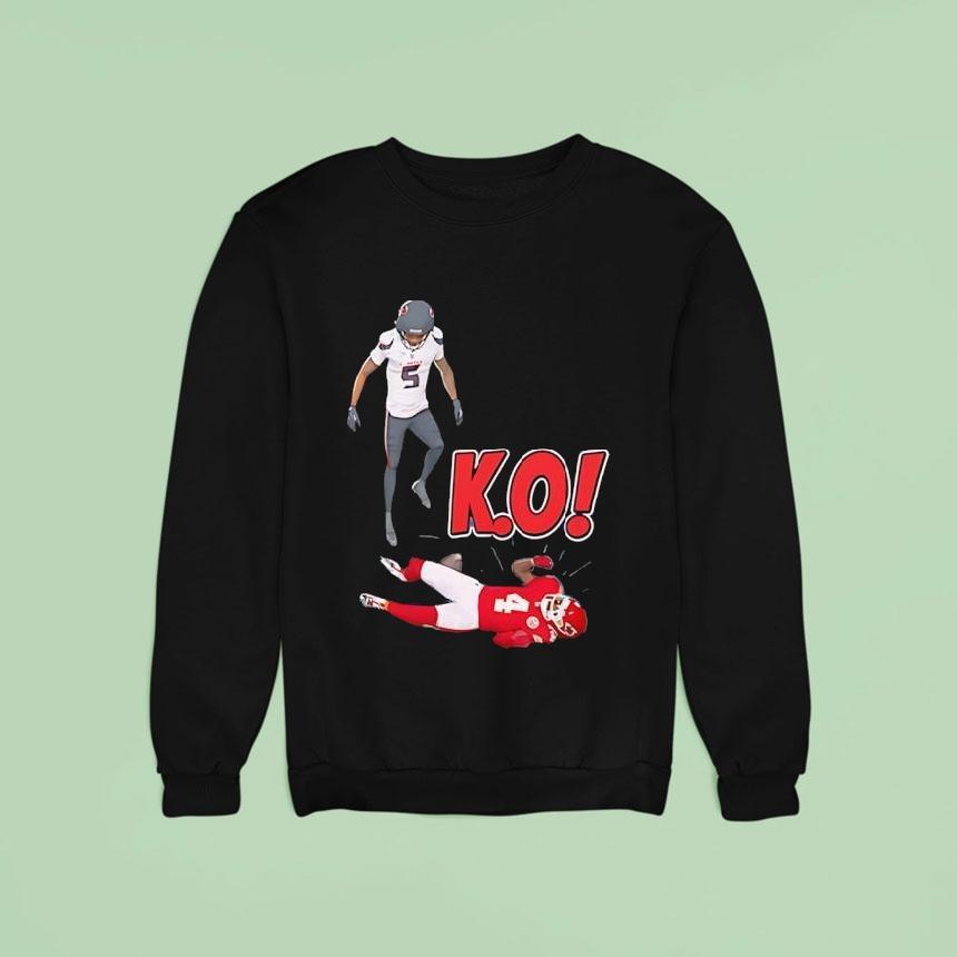 Jalen Pitre Houston Texans Delivers A Monster Hit To Rashee Rice Ko Shirt Jalen Pitre Houston Texans Delivers A Monster Hit To Rashee Rice Ko Shirt