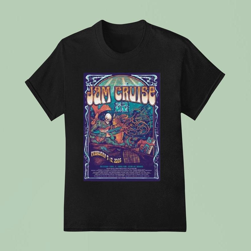 Jam Cruise 22 At Msc Divina In Miami, Fl On Feb 7, 2026 Shirt
