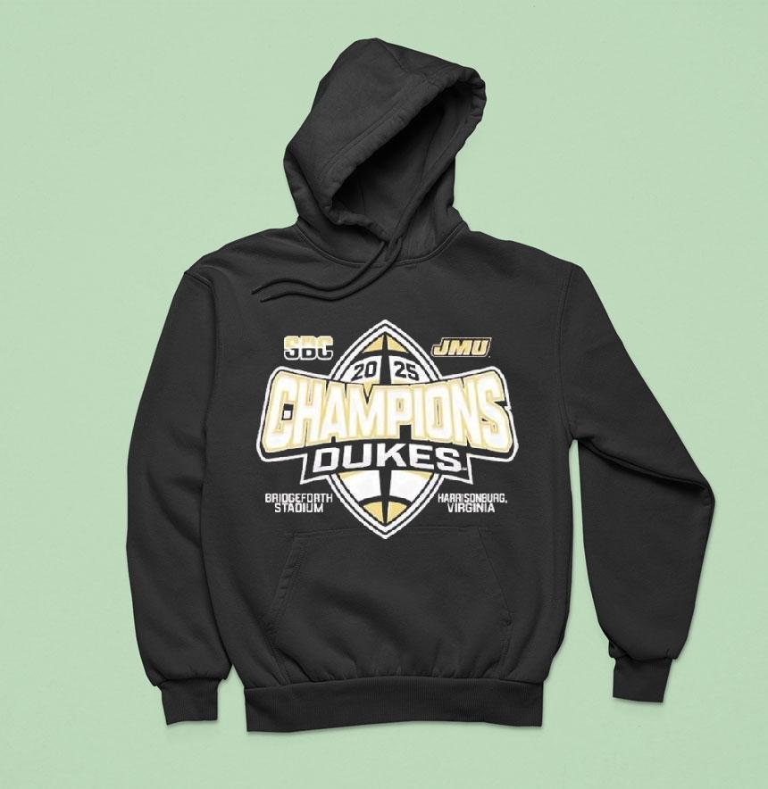 James Madison Dukes 2025 Sun Belt Football Champions Shirt James Madison Dukes 2025 Sun Belt Football Champions Shirt