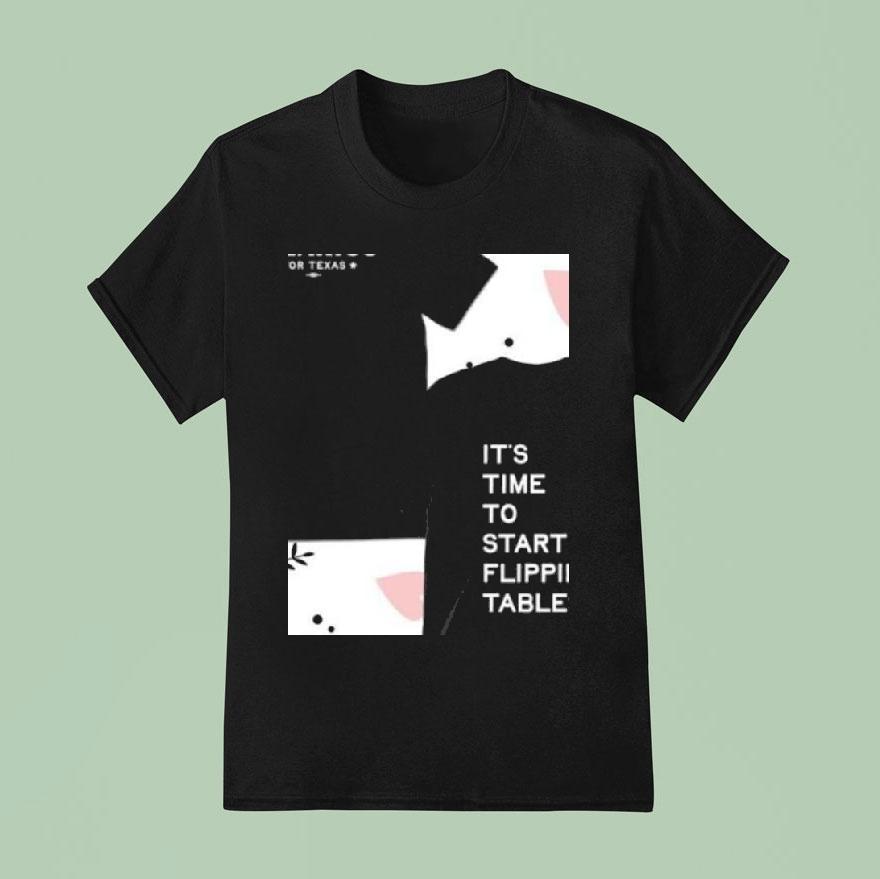 James Talarico For Texas It’s Time To Start Flipping Tables Shirt