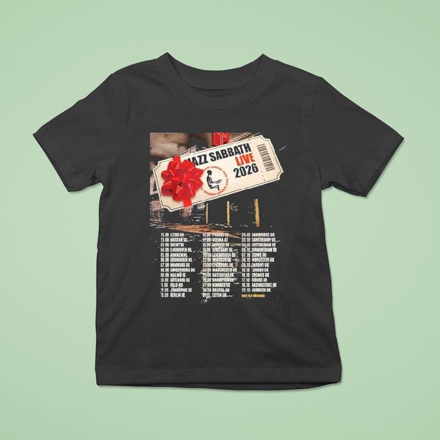 Jazz Sabbath Live 2026 Tour Uk And Europe Dates Shirt