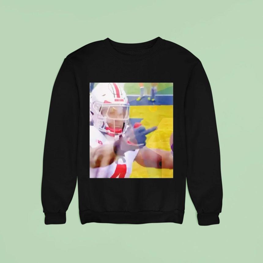 Jeremiah Smith Flips Off Michigan Fan Shirt Jeremiah Smith Flips Off Michigan Fan Shirt