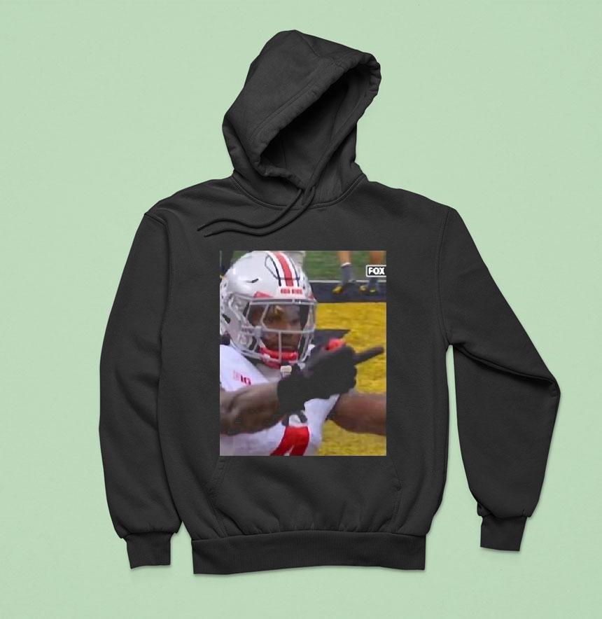 Jeremiah Smith Flips Off Michigan Wolverines Fan Shirt Jeremiah Smith Flips Off Michigan Wolverines Fan Shirt