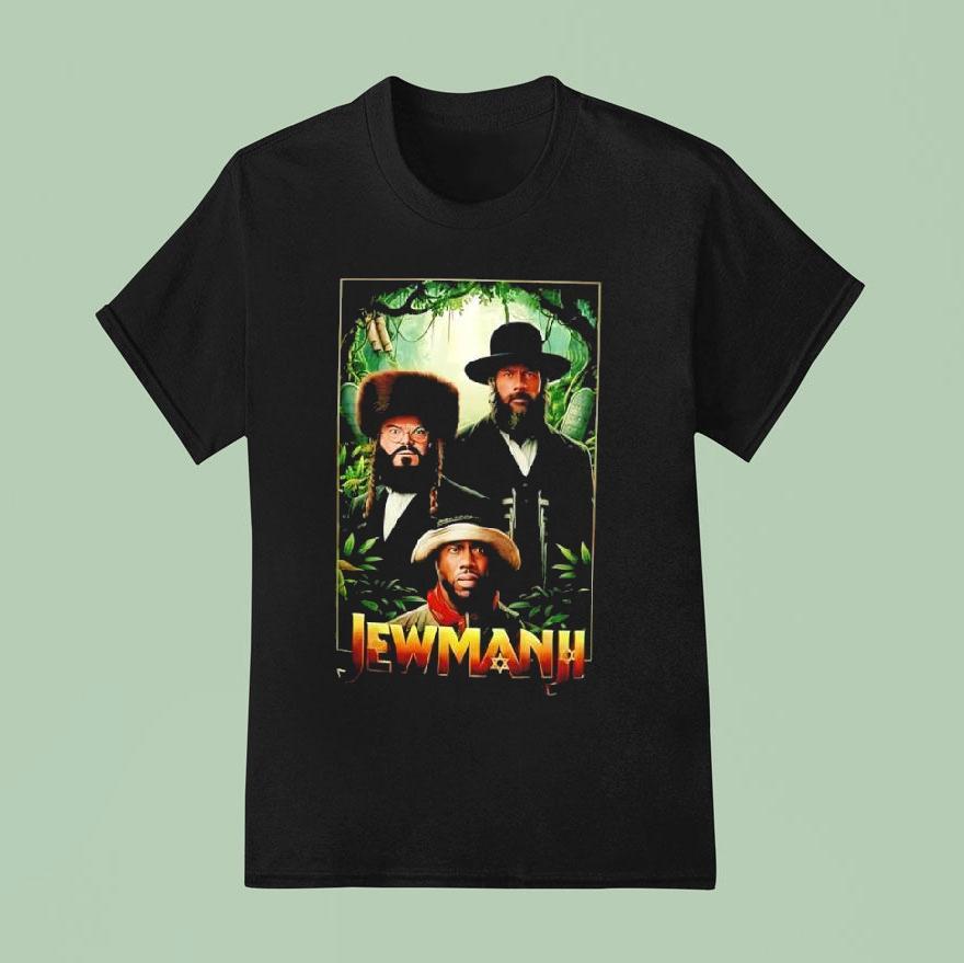 Jewmanji Jack Black And Kevin Hart 1995 Film Shirt