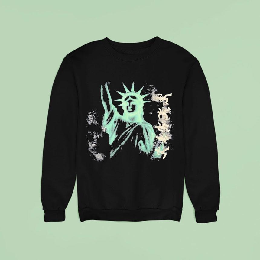 Joey Badas$$ X Kidsuper Studios Liberty Statue Shirt Joey Badas$$ X Kidsuper Studios Liberty Statue Shirt