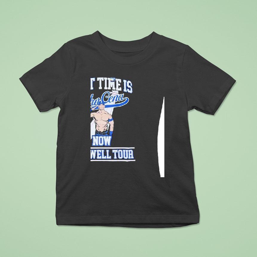 John Cena 16x The Last Time Is Now Farewell Tour Shirt