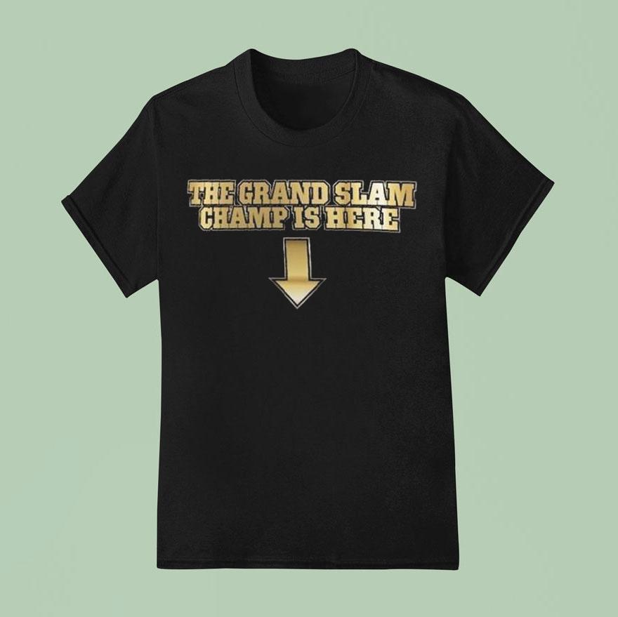 John Cena Thank You Cena Grand Slam Champ Is Here All Champion Shirt
