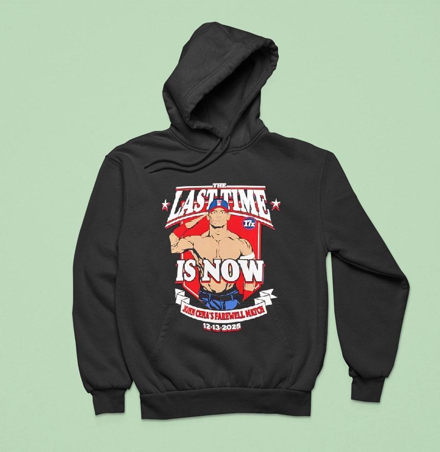 John Cena The Last Time Is Now Farewell Match 12 13 2025 Shirt John Cena The Last Time Is Now Farewell Match 12 13 2025 Shirt
