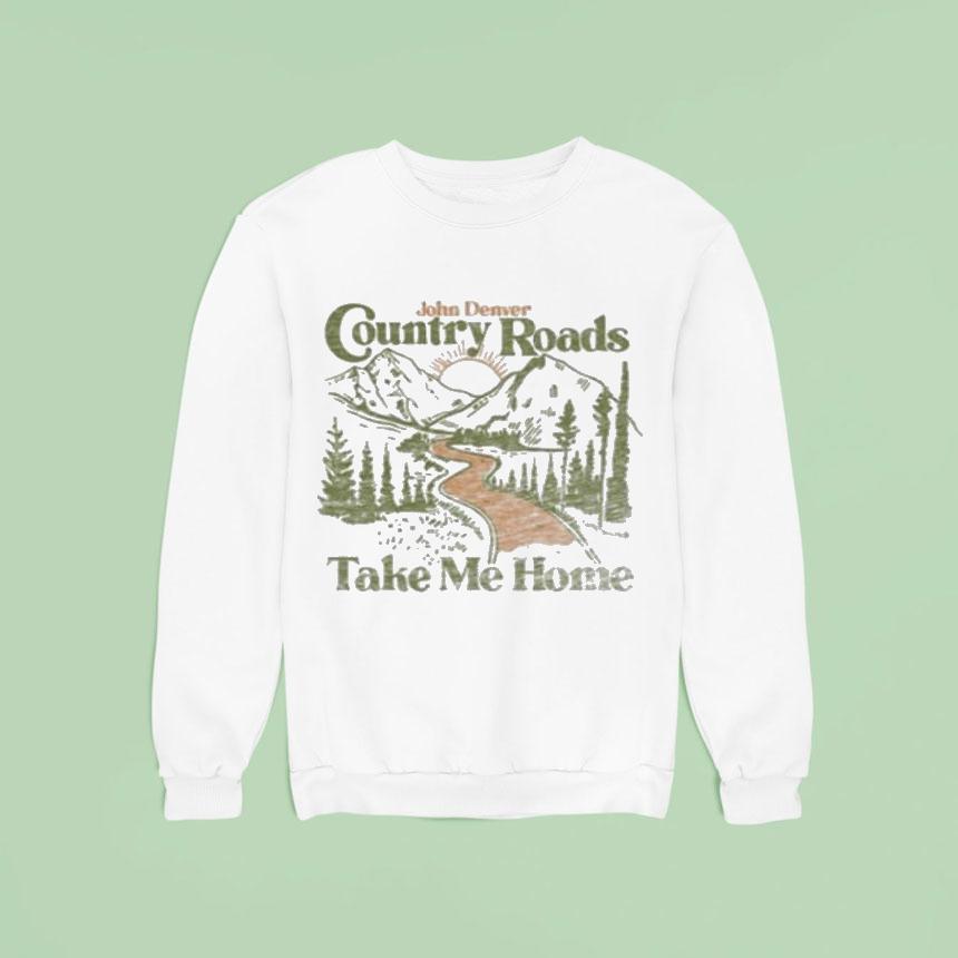 John Denver Country Roads Take Me Home Shirt John Denver Country Roads Take Me Home Shirt