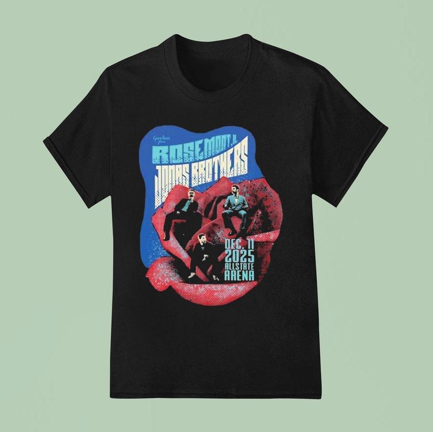 Jonas Brothers Greetings From Your Hometown Rosemont Il Allstate Arena Dec 11 2025 Shirt