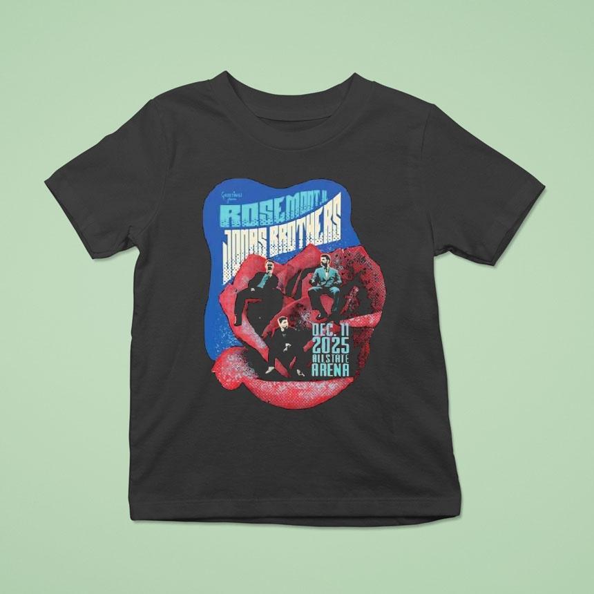 Jonas Brothers Greetings From Your Hometown Rosemont Il Allstate Arena Dec 11 2025 Shirt