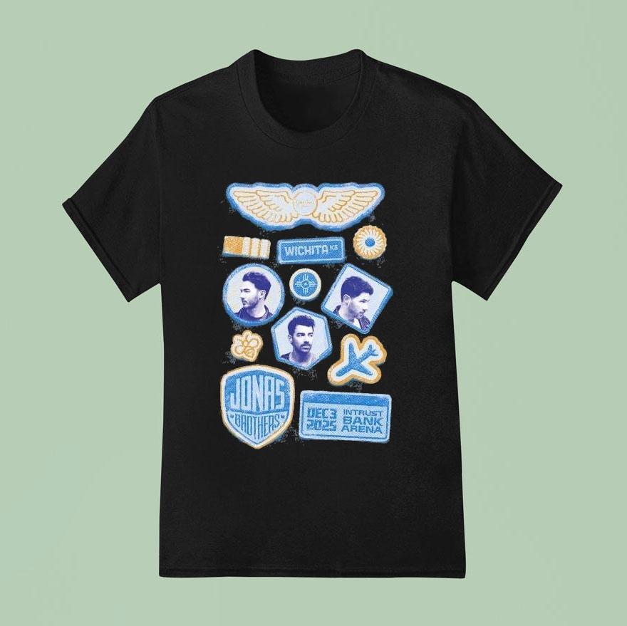 Jonas Brothers Greetings From Your Hometown Wichita Ks Dec 12 2025 Shirt