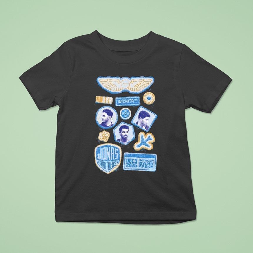 Jonas Brothers Greetings From Your Hometown Wichita Ks Dec 12 2025 Shirt