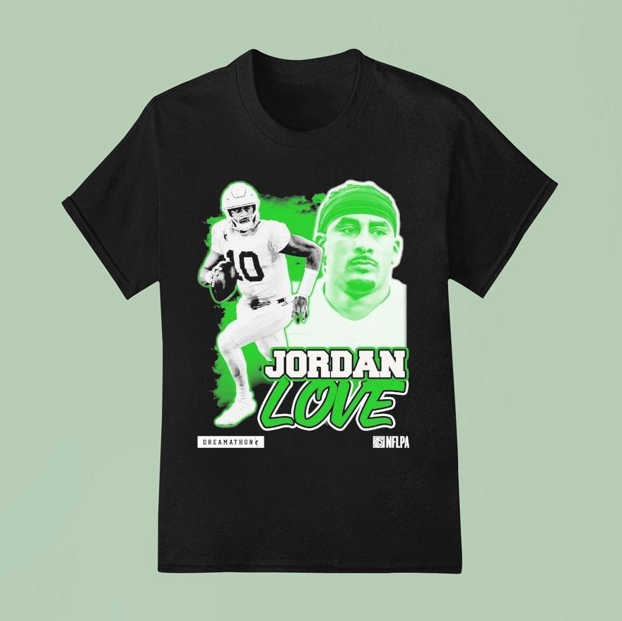 Jordan Love Dreamathon Green Bay Packers Shirt