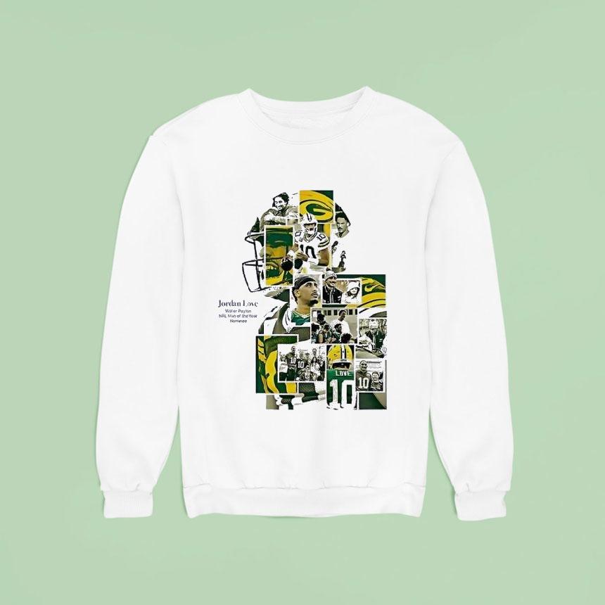 Jordan Love Green Bay Packers Nfl Man Of The Year Nominee Shirt Jordan Love Green Bay Packers Nfl Man Of The Year Nominee Shirt