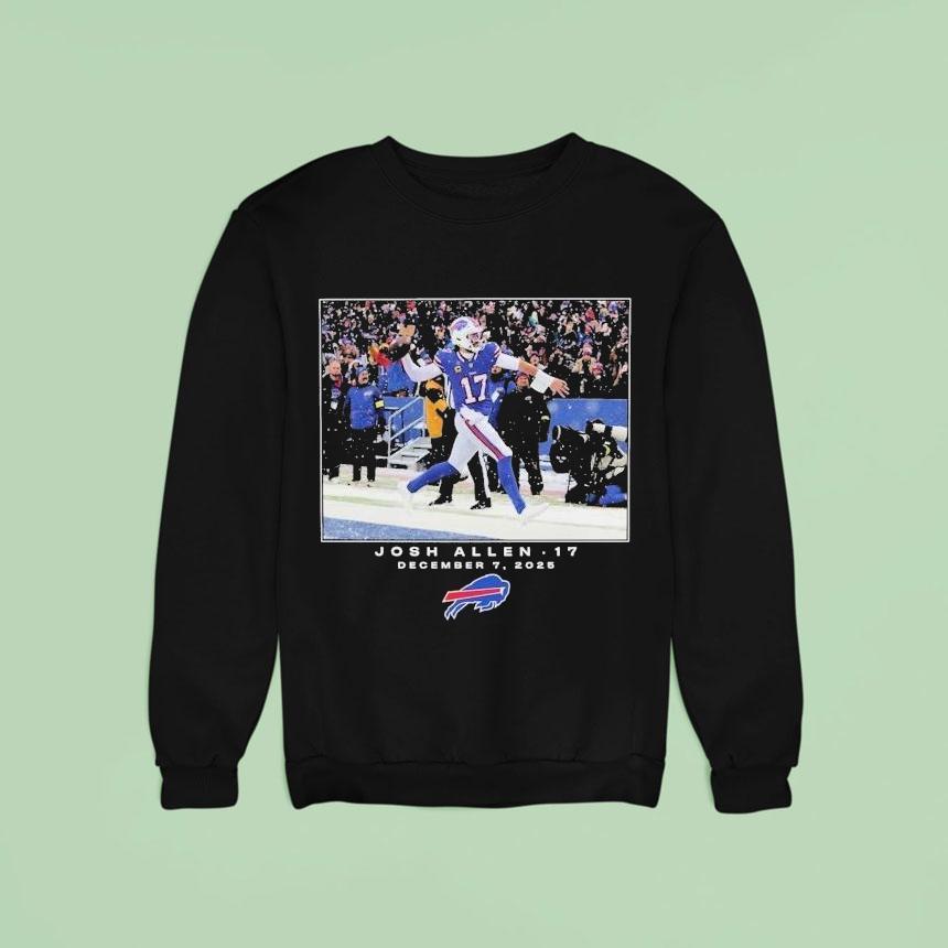 Josh Allen December 7 2025 Buffalo Bills Nfl Flash Features Week 14 Shirt Josh Allen December 7 2025 Buffalo Bills Nfl Flash Features Week 14 Shirt