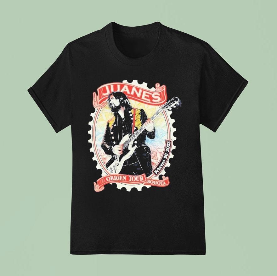 Juanes Origen Tour 2022 Bogot Shirt