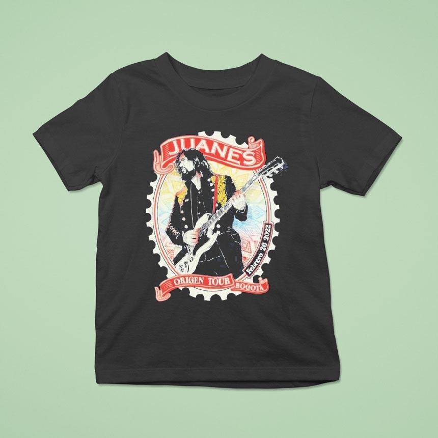 Juanes Origen Tour 2022 Bogot Shirt