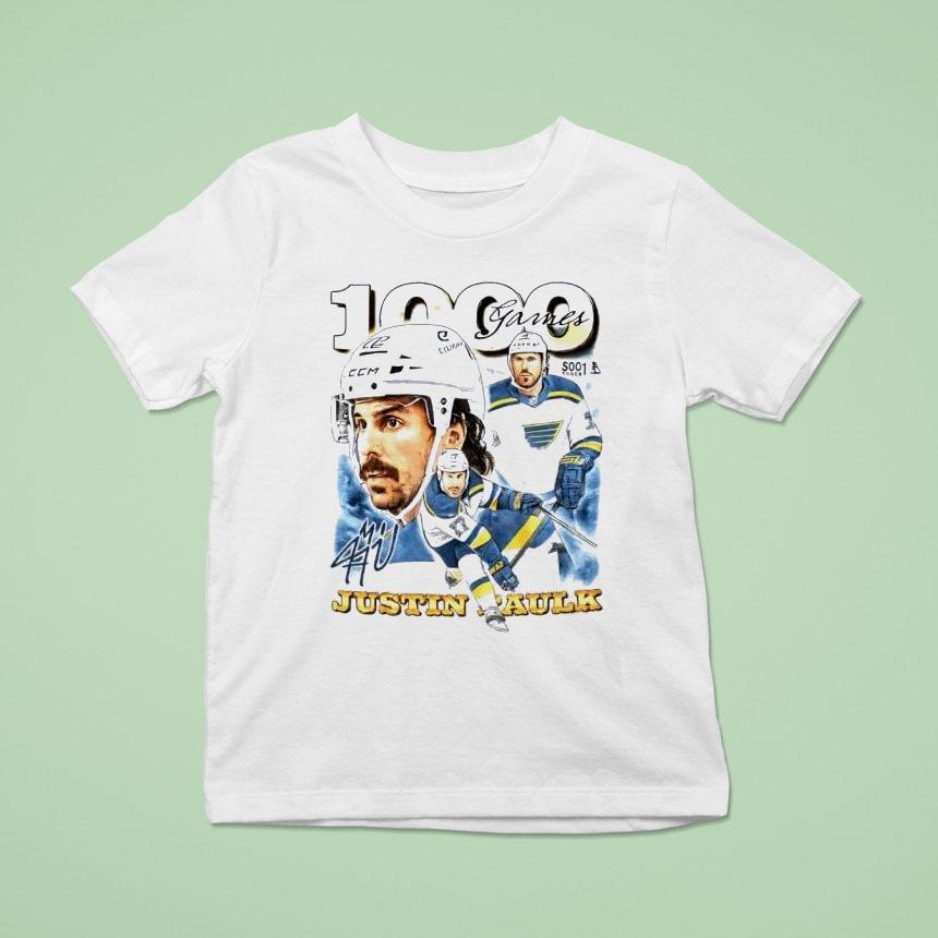 Justin Faulk Reaching A Milestone Of 1000 Nhl Games Played Shirt