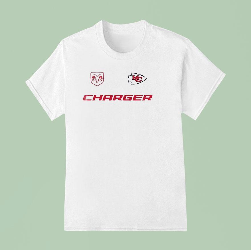 Kansas City Chiefs Charger Car Best Companion The Heartbeat Of America Shirt