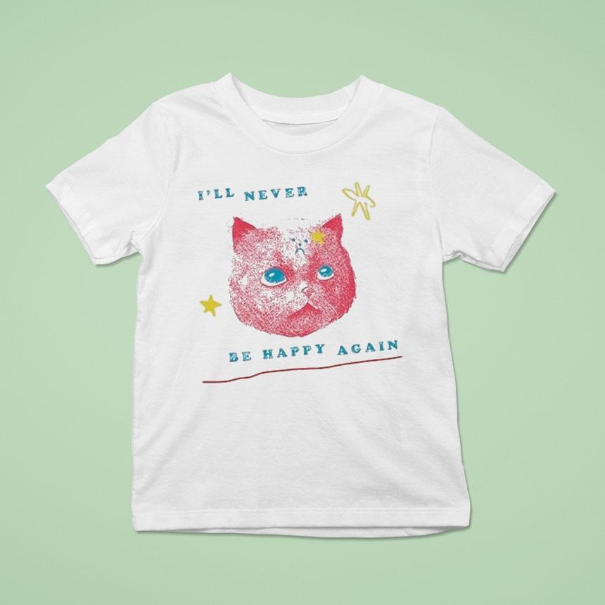 Keaton Henson I’ll Never Be Happy Cat Shirt