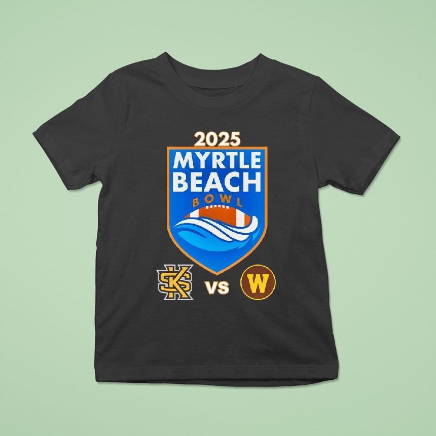 Kennesaw State Owls Vs Western Michigan Broncos Football Myrtle Beach Bowl 2025 Shirt