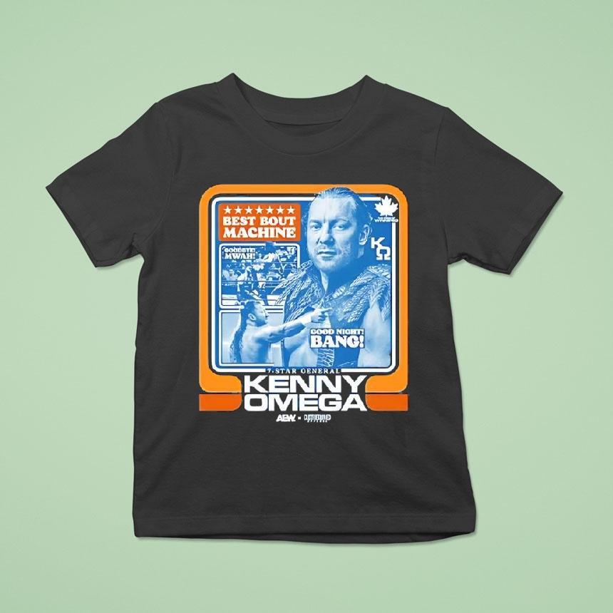 Kenny Omega Best Bout Machine Good Night Bang Aew Graphic Shirt