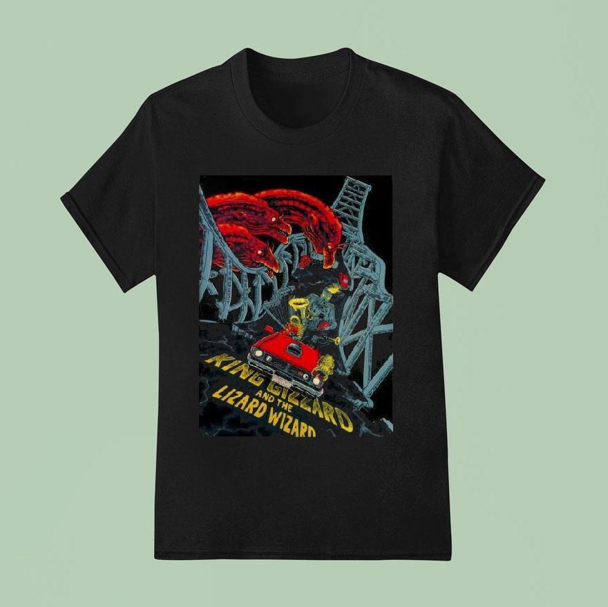 King Gizzard And The Lizard Wizard December 9, 10 2025 Brisbane Aus Shirt