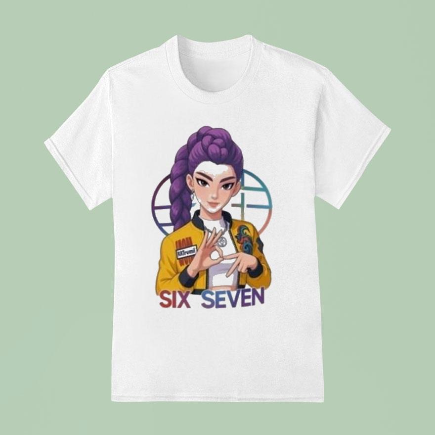 Kpop Demon Hunters Rumi Six Seven 67 Shirt
