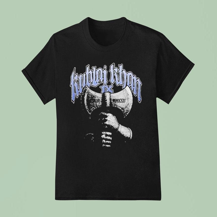 Kublai Khan Tx Axe Hands Shirt