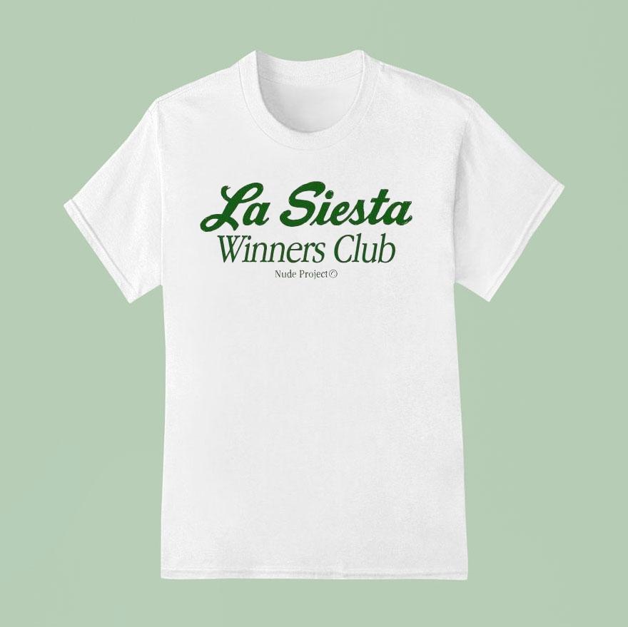 La Siesta Winners Club Nude Project Shirt