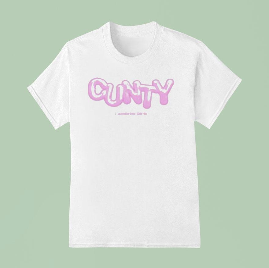 Lambrini Girls Cunty Shirt