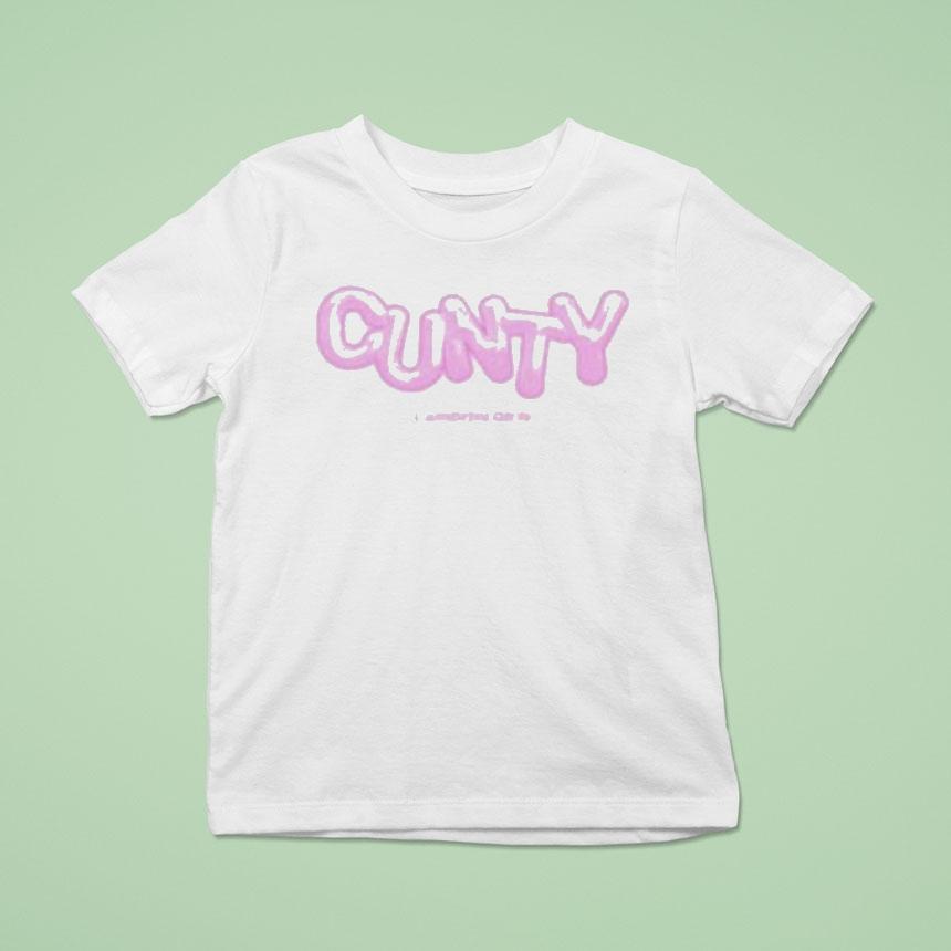 Lambrini Girls Cunty Shirt