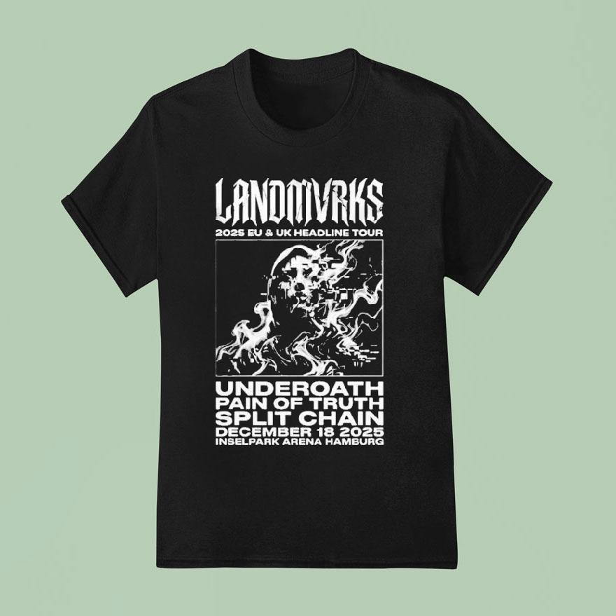 Landmvrks 2025 Eu And Uk Headline Tour At Inselpark Arena Hamburg December 18 Shirt