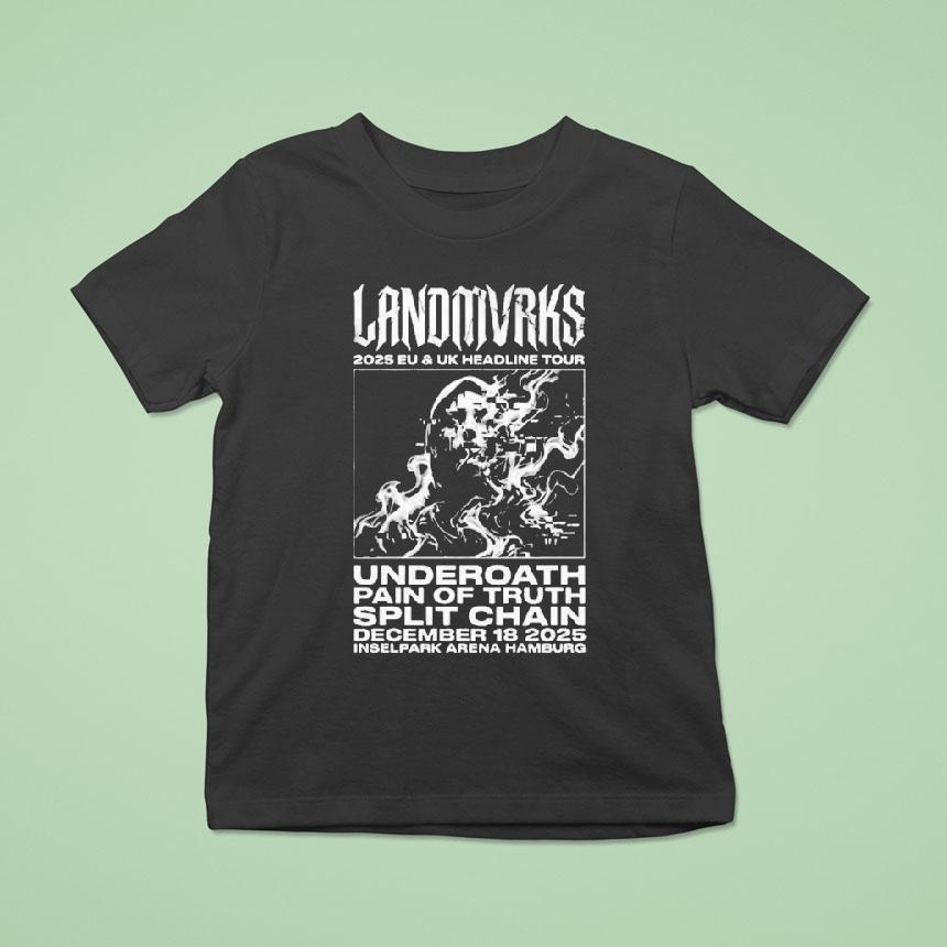 Landmvrks 2025 Eu And Uk Headline Tour At Inselpark Arena Hamburg December 18 Shirt