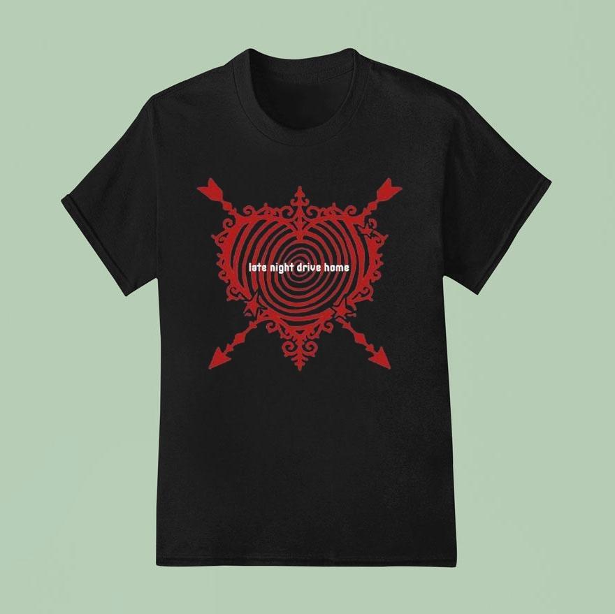 Late Night Drive Home Heart Shirt