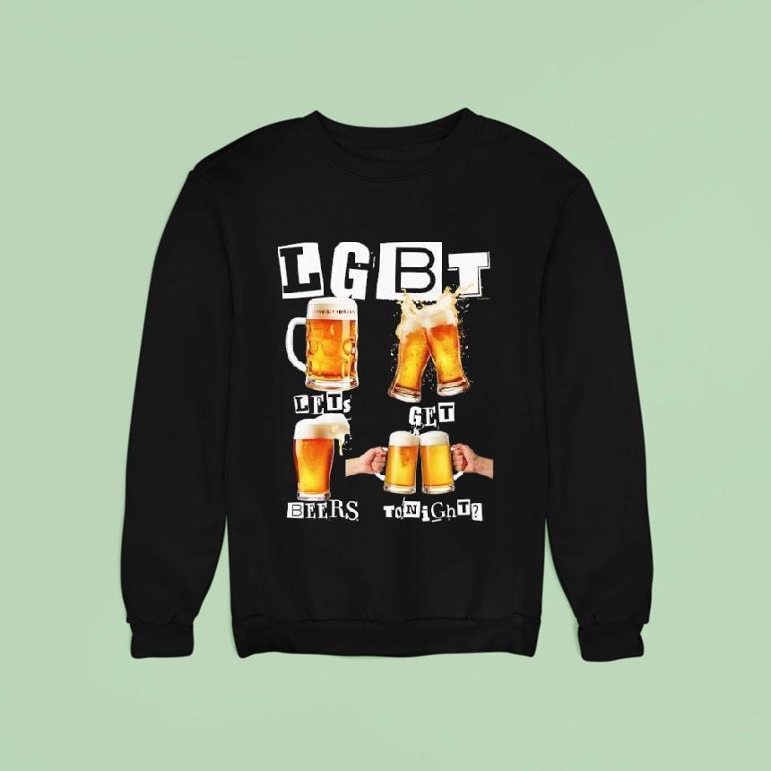 Lgbt Lets Get Beers Tonight Graphic Shirt Lgbt Lets Get Beers Tonight Graphic Shirt
